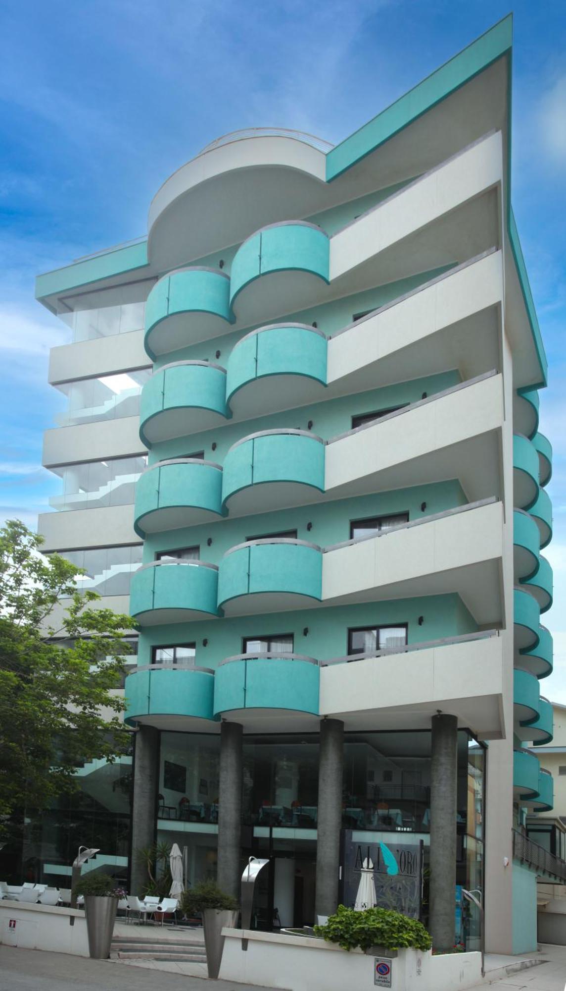 Hotel Ali D'Oro ريميني المظهر الخارجي الصورة